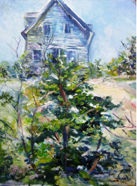 House on Hill, Provincetown Linda Turoczi 
